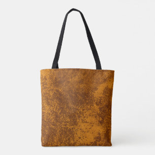 Abstract gold rustic paper tote bag