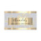 Abstract Gold Strokes Frame Marble Blue Pastel