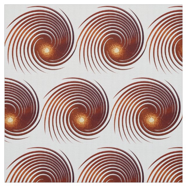 Abstract Golden geometric pattern. Fabric (Swatch)