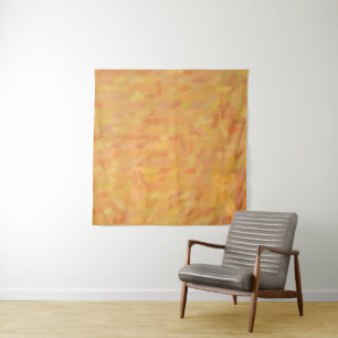 Abstract Golden Hawaiian Tapestry