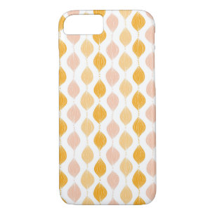 Abstract golden ogee pattern background iPhone 8/7 case