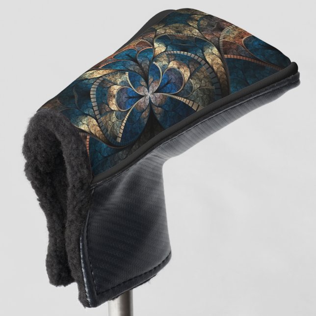 Abstract Golf Head Cover (3/4 Front)