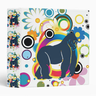 Abstract Gorilla Binder