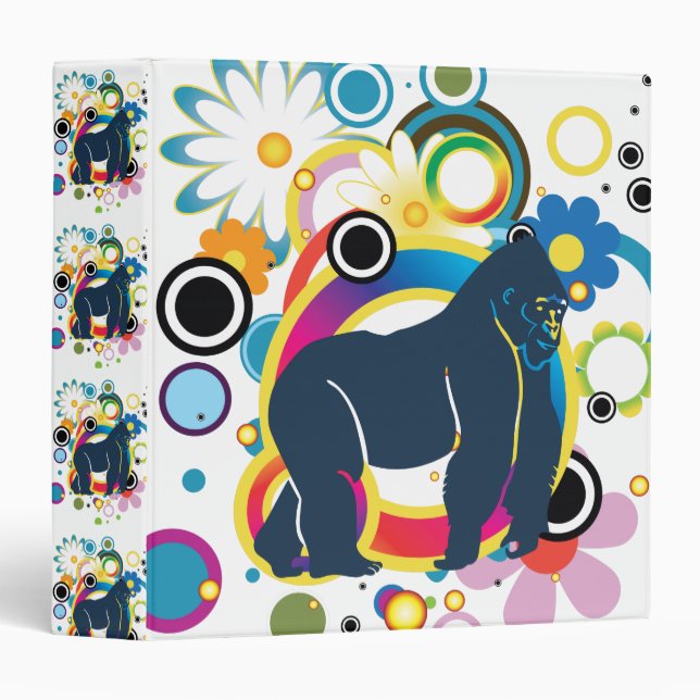 Abstract Gorilla Binder (Front/Spine)