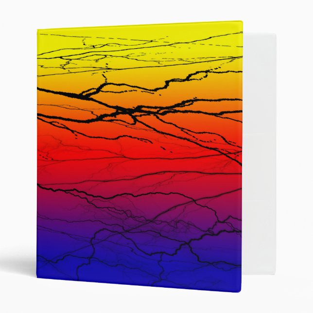 Abstract Gradient Binder (Front/Inside)