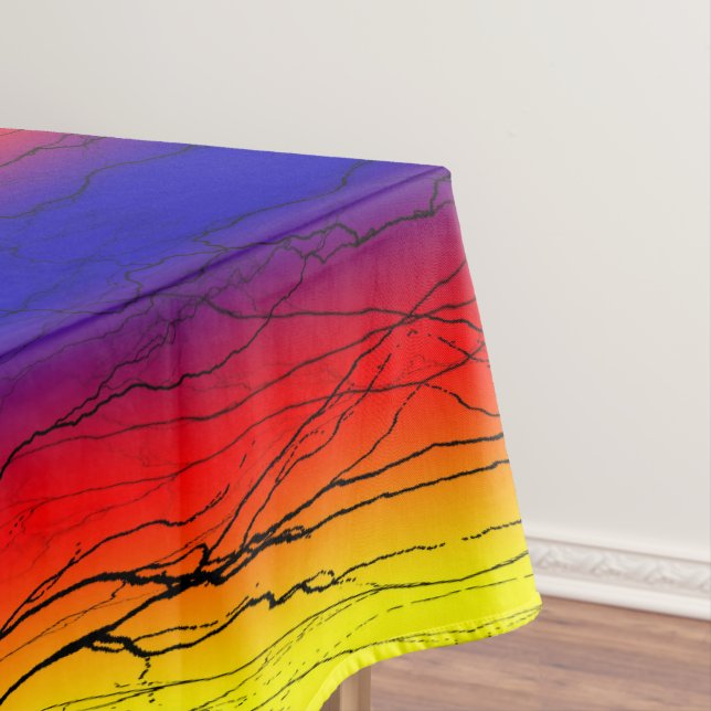 Abstract Gradient Tablecloth (In Situ)