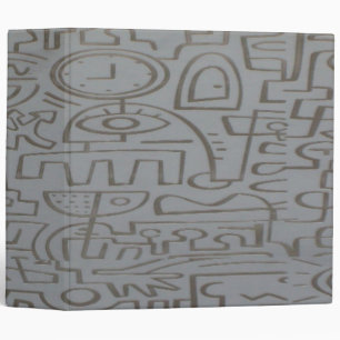 Abstract Graffiti Avery Binder