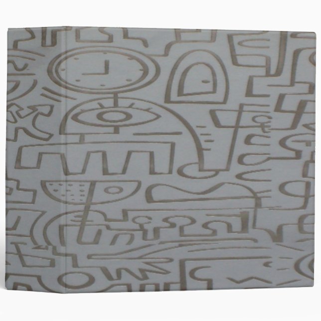Abstract Graffiti Avery Binder (Front/Spine)