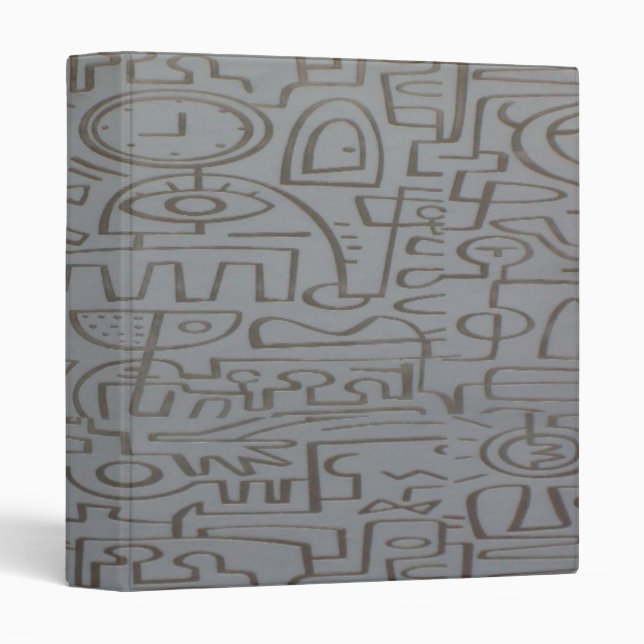 Abstract Graffiti Avery Binder (Front/Spine)