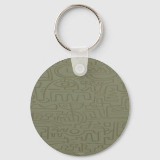 Abstract Graffiti Keychain