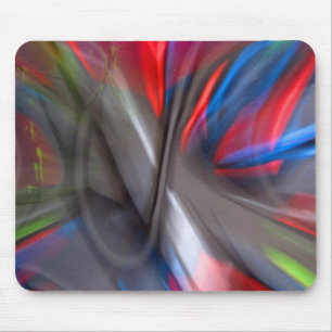 Abstract Graffiti Mouse Pad