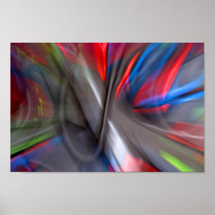 Abstract Graffiti Poster