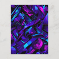 Abstract Graffiti Street Swirl