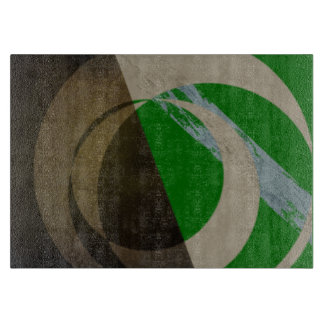 Abstract graphic cutting board