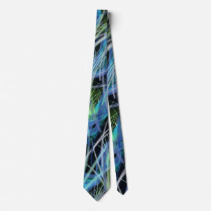 Abstract grass over dark water tie
