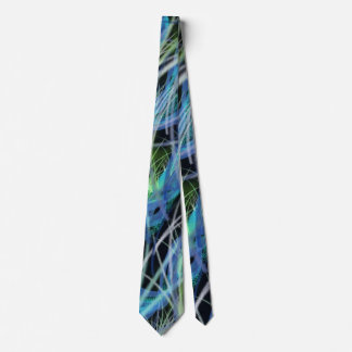 Abstract grass over dark water tie