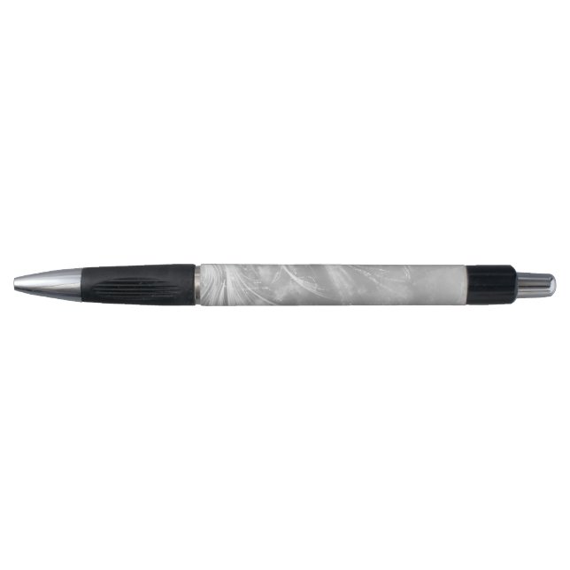 Abstract Gray Dandelions and fireflies Pen (Front)