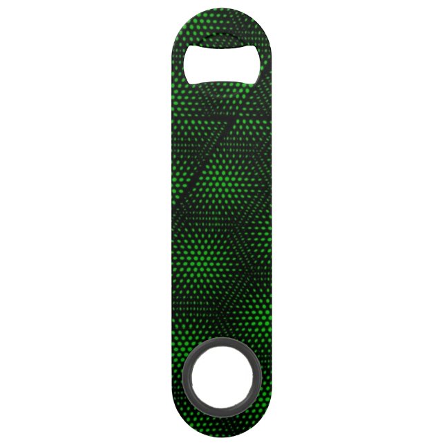 Abstract Green Background Bar Key (Front)