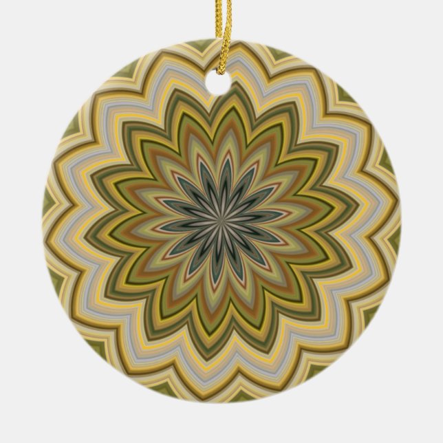 Abstract Green Ornament (Front)
