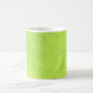 Abstract green paper coffee mug