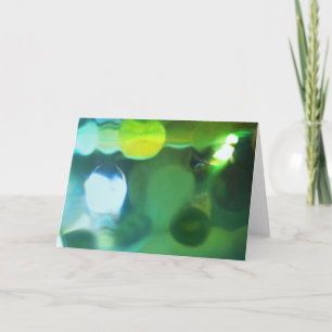 Abstract Greeting Horizontal Card