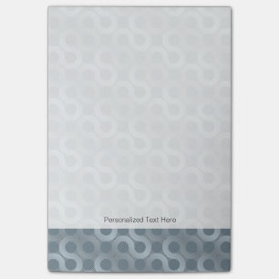 Abstract grey flow background post-it notes