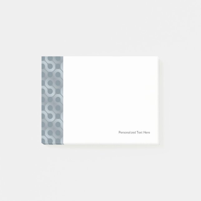 Abstract grey flow background post-it notes (Front)