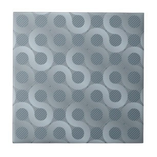 Abstract grey flow background tile