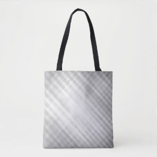 abstract grid pattern tote bag