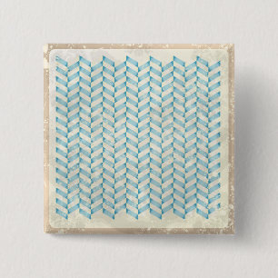 Abstract grunge background 2 inch square button