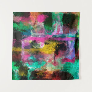 abstract grunge background from color chaotic blur tapestry