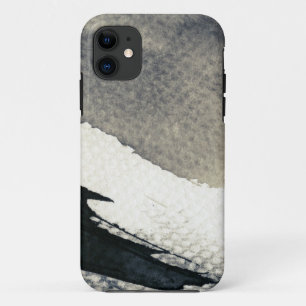 Abstract grunge background, ink texture. 4 iPhone 11 case