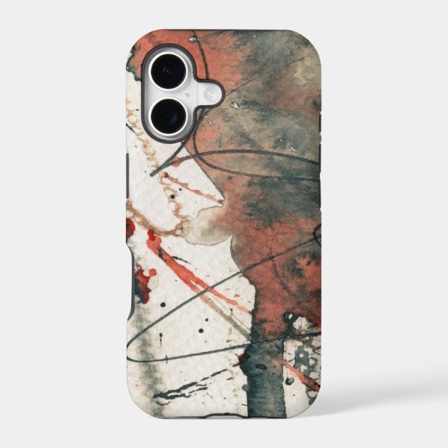 Abstract grunge background, ink texture. 5 (Back)