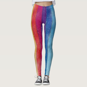 Abstract grunge background leggings