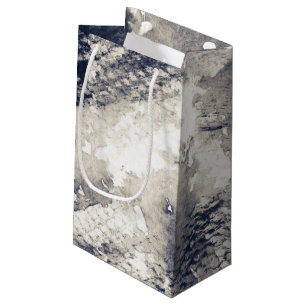 Abstract grunge background. Watercolor, ink Small Gift Bag
