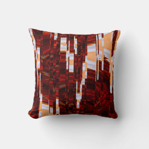 abstract grunge background with glitch effectabstr throw pillow