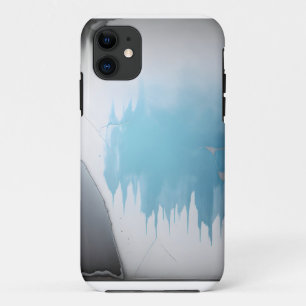 Abstract grunge metal texture iPhone 11 case