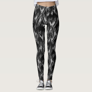 Abstract grunge pattern. leggings