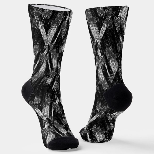 Abstract grunge pattern. socks (Angled)