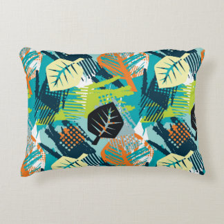 Abstract Grunge: Rough Seamless Surface. Accent Pillow