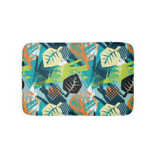 Abstract Grunge: Rough Seamless Surface. Bath Mat