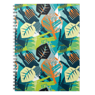 Abstract Grunge: Rough Seamless Surface. Notebook