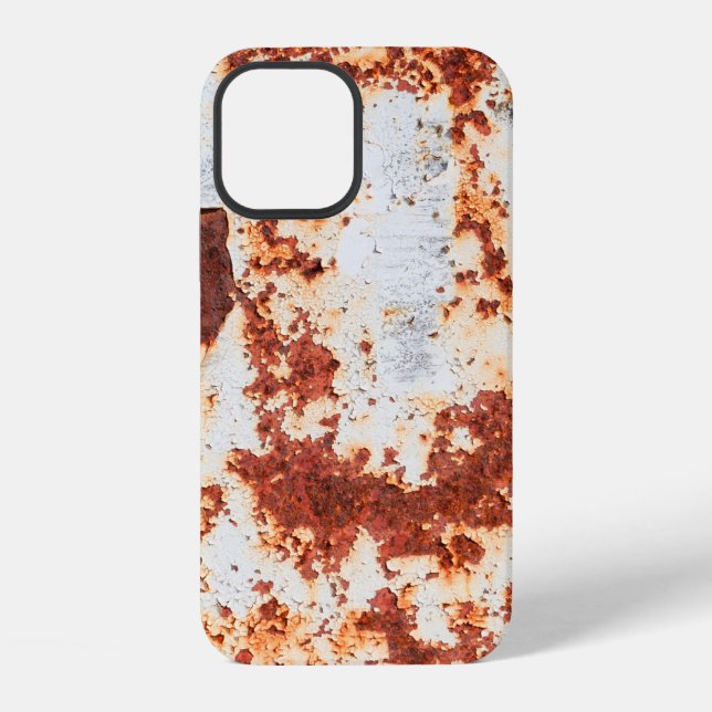 abstract grunge rust texture background iPhone case (Back)
