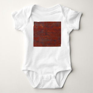 Abstract grunge rusty texture: realistic stucco baby bodysuit