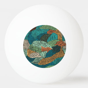 Abstract Grunge: Seamless Pattern Design. Ping Pong Ball