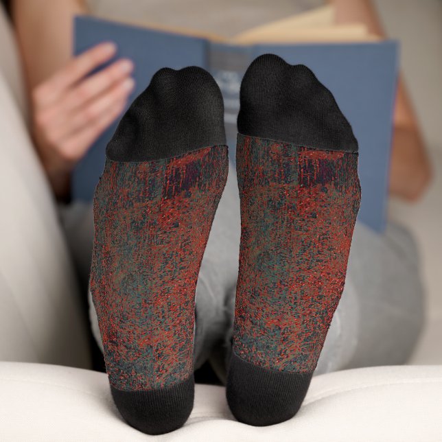 Abstract grunge texture socks (Bottom)