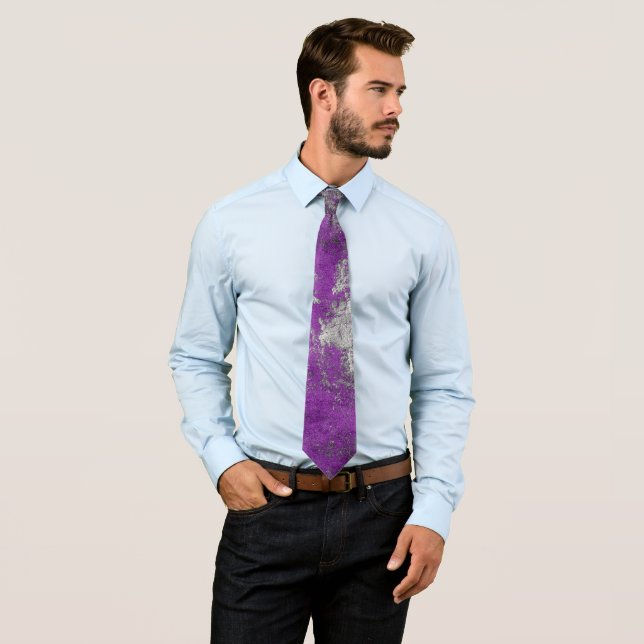 Abstract grunge texture tie (In Situ)