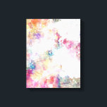 Abstract grunge texture with watercolor paint 2 canvas print<br><div class="desc">Abstract grunge texture with watercolor paint splatter © and ® Bigstock® - All Rights Reserved. | Create your own watercolor merchandise on Zazzle. Try adding your own text to create a one-of-a-kind product! It's easy to personalize your own item, has no minimum orders & is custom produced when you order!...</div>