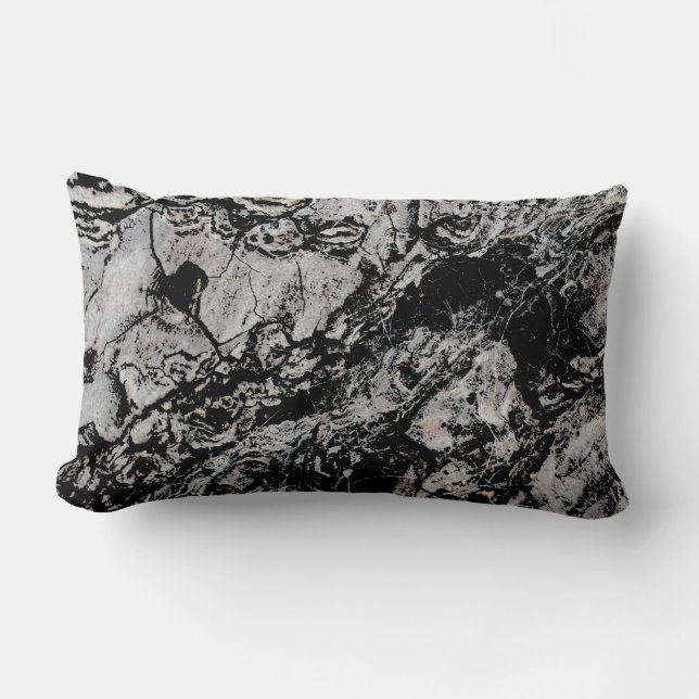 Abstract Grungy Design. Lumbar Pillow (Front)