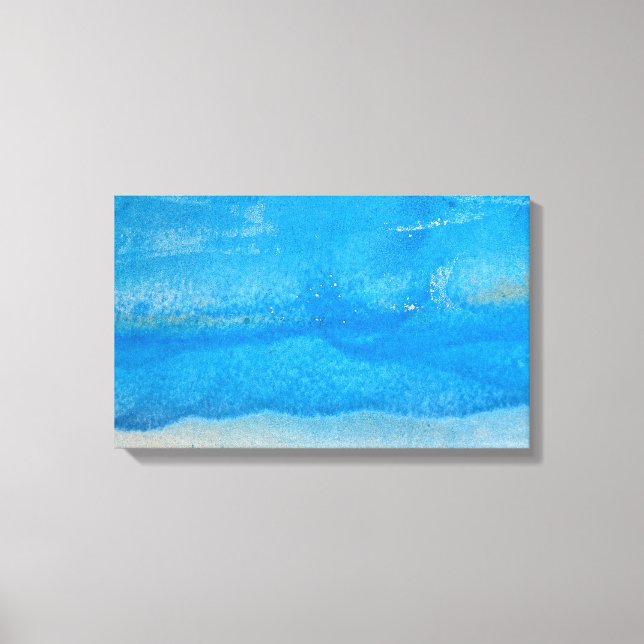 abstract grungy paint texture canvas print (Front)